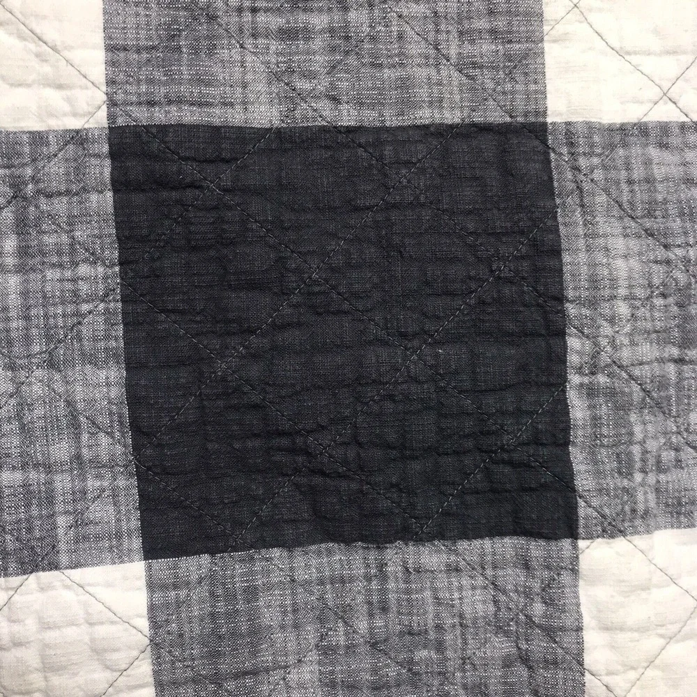 Pillow Sham Set 1 Gray And White‎ 20